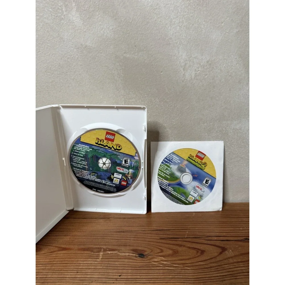LEGO Island & LEGO Island 2 The Brickster's Revenge PC CD-ROM Game Lot Untested